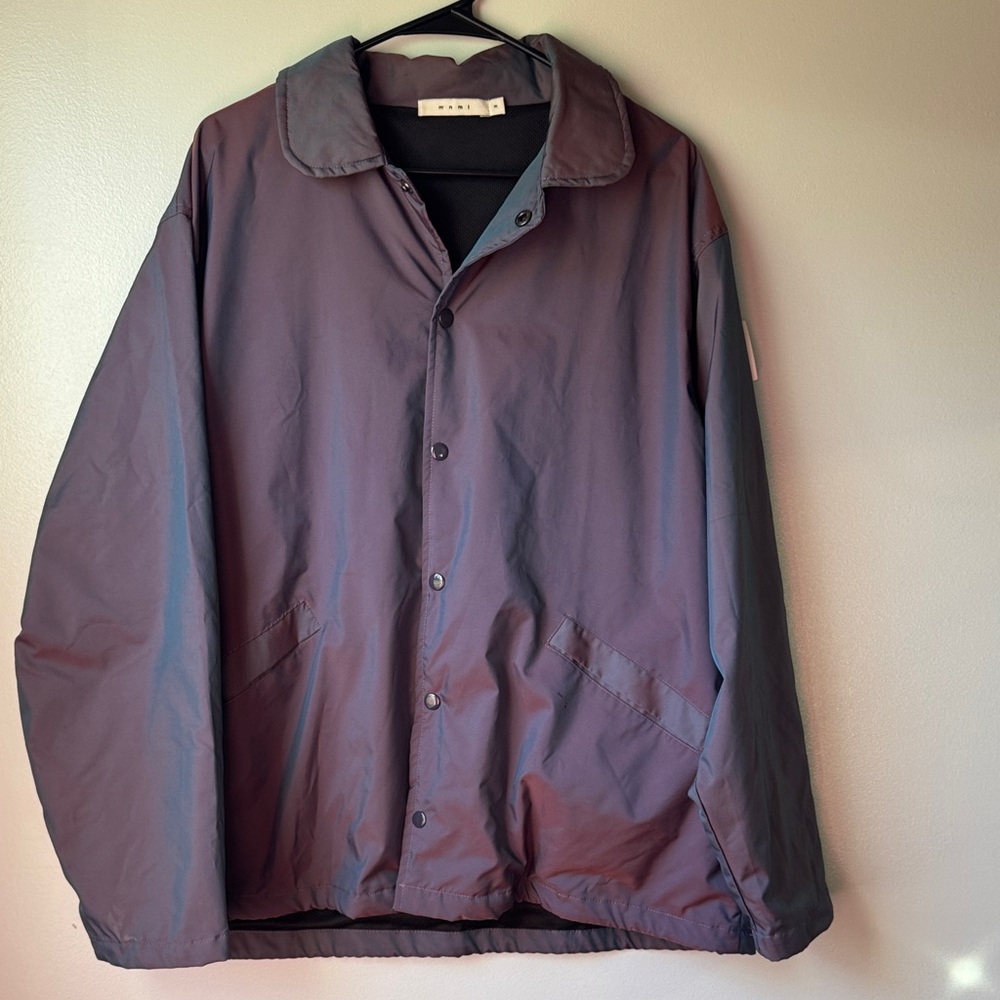 MNML Iridescent Windbreaker Jacket
